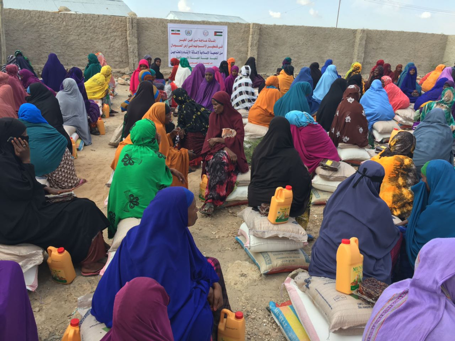 بمناسبة شهر رمضان المبارك بركات وخيرات بيت المقدس تصل الى الصومال