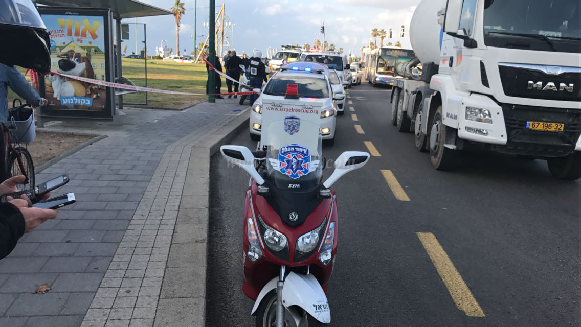 بالفيديو: اصابة متوسطة لمواطن بحادثة طعن في مدينة يافا 