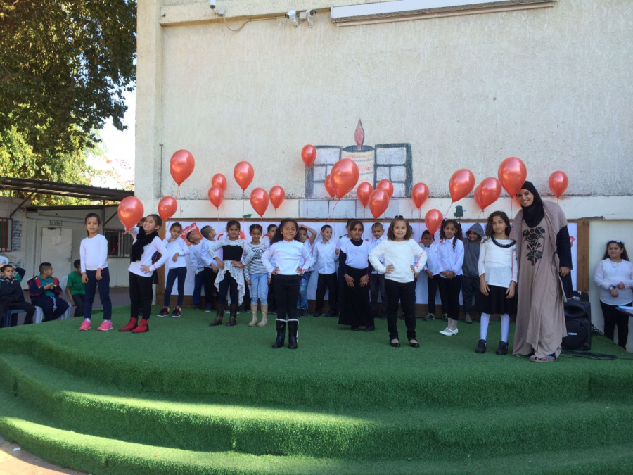  بالصور: مدرسة الهدى في الرملة تحتفل بذكرى المولد النبوي