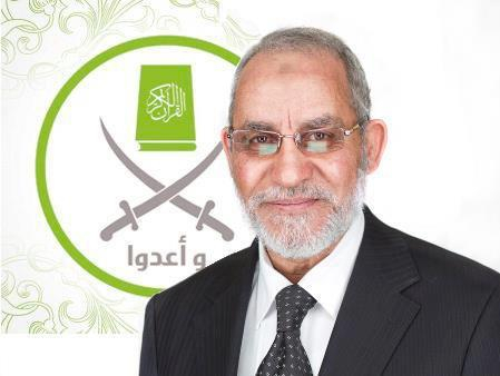 محكمة مصرية تقضي بإعدام مرشد الإخوان