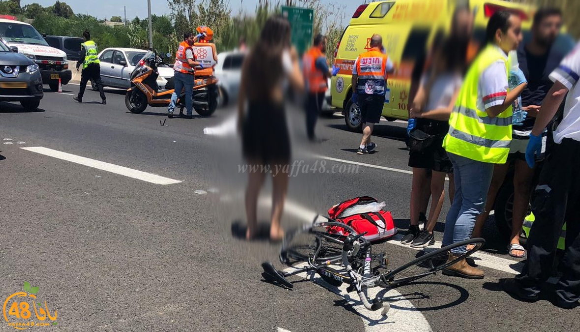 مصرع راكب دراجة هوائية بحادث دهس في "بيت دجن" شرق يافا 