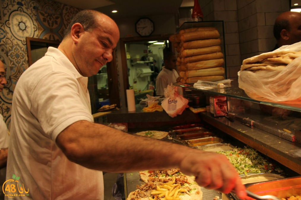 اليوم: افطاركم من ملك الشاورما بيافا "مطعم حاج كحيل" مع خدمة Take Away