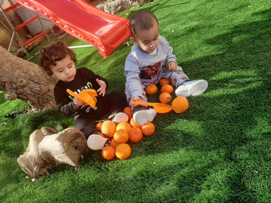  صور: فعاليات تربوية للأطفال في حضانة نبض بيافا 