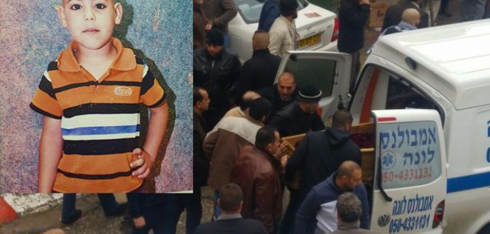 وفاة طفل بأم الفحم بعد ساعات لتشييع والدته