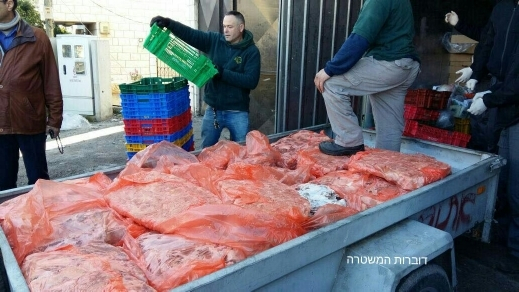 صور: ضبط 3.5 طن لحوم و1200 بيضة مهربّة وتوقيف 5 مشتبهين في كفر كنا