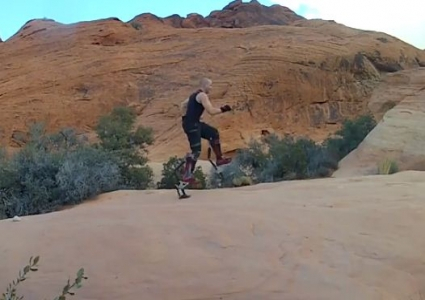 فيديو: حذاء إلكتروني بسرعة 40 كم/س