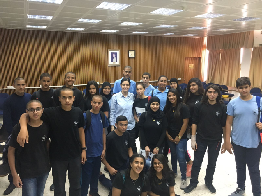 مشروع التعرف على التعليم الأكاديمي والجامعي في مدرسة يافا الشاملة