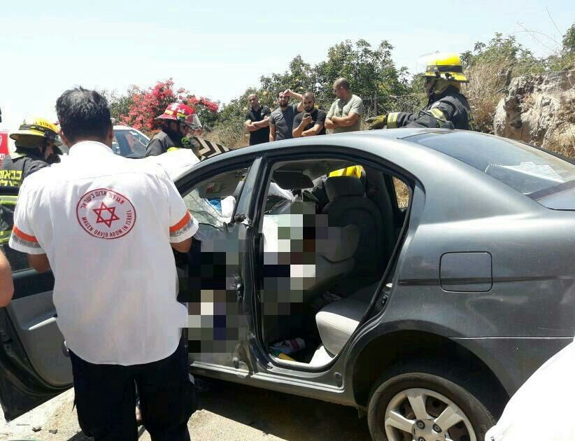 مصرع مسنين في حادث مروع بين سيارتين قرب نتانيا