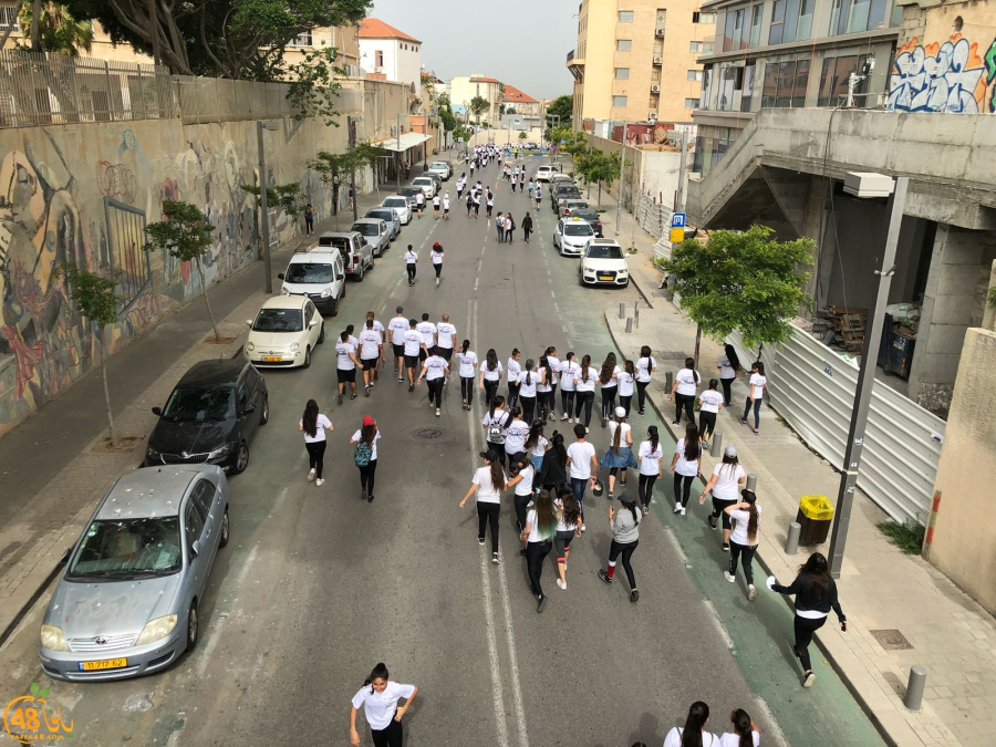 صور: مدرسة تيراسنطا الثانوية بيافا تُنظم ماراثوناً رياضياً 