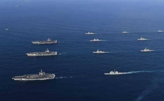 القوة الأكبر عسكرياً منذ حرب العراق تتجه لسوريا