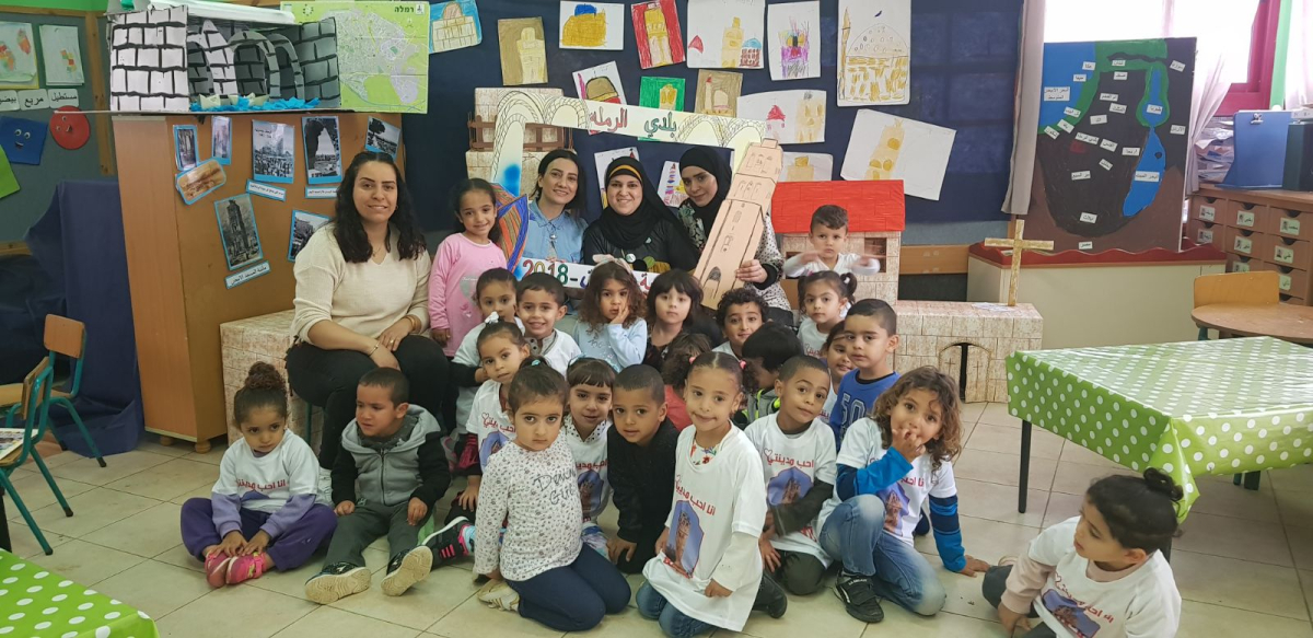 فيديو: احتفال عنقود رياض الاطفال الشروق بمدينة الرملة بعنوان "حلوة يا بلدي"