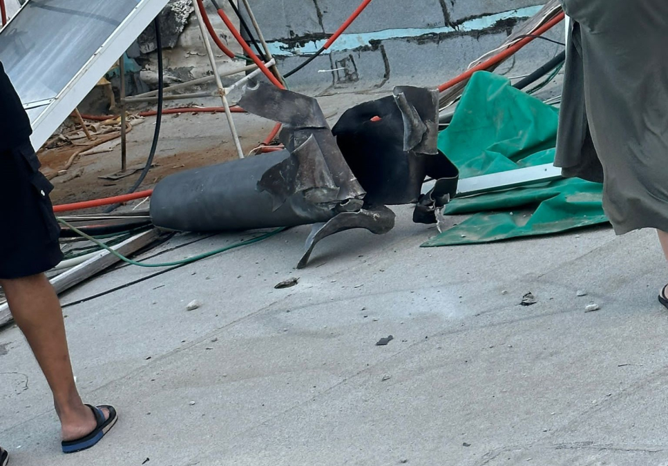  القبة الحديدية تتعقب صاروخاً فوق سماء يافا 