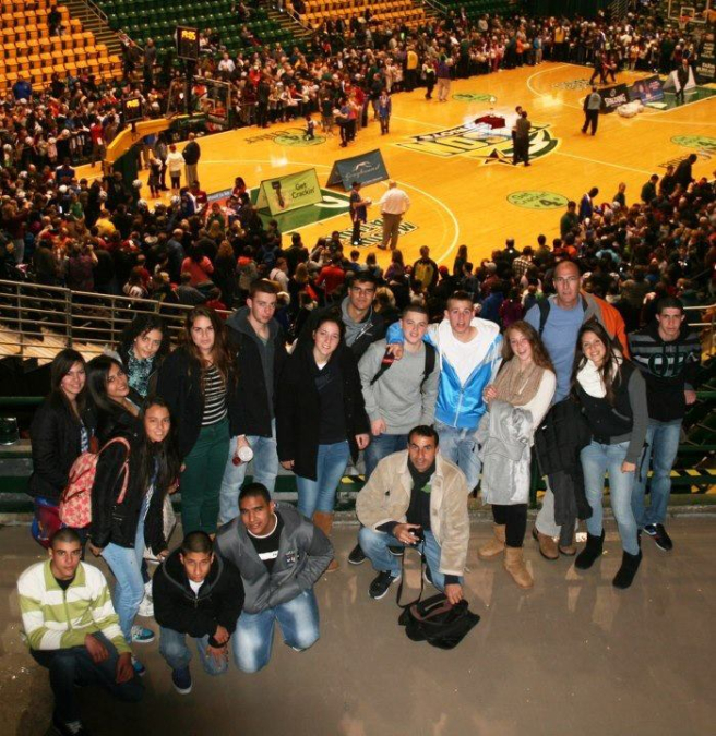 طلاب مدرسة أجيال الثانوية يافا يتحدثون عن بعثتهم للولايات المتحدة الأمريكية 