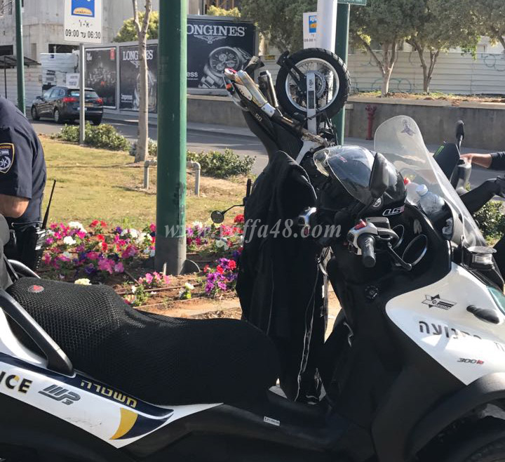  يافا: اصابة طفيفة لسائق بحادث بين دراجتين ناريتين 