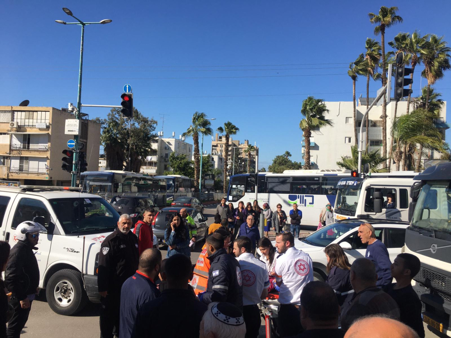 اللد: إصابة متوسطة لطفلة اثر تعرضه لحادث دهس 