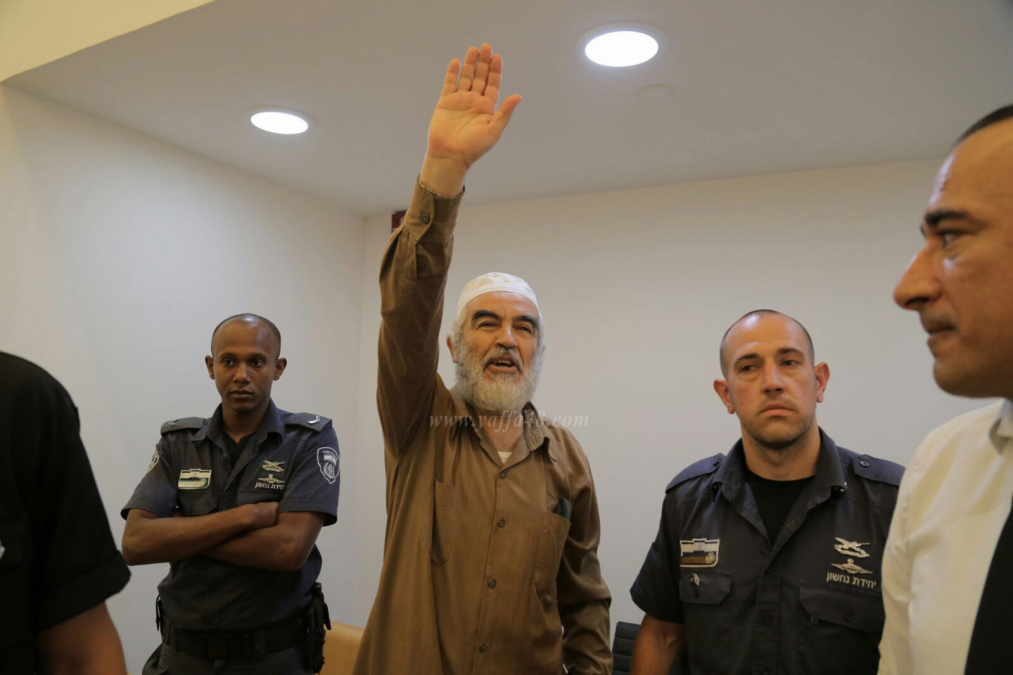 تمديد اعتقال الشيخ رائد صلاح حتى انتهاء الاجراءات القضائية ضده  