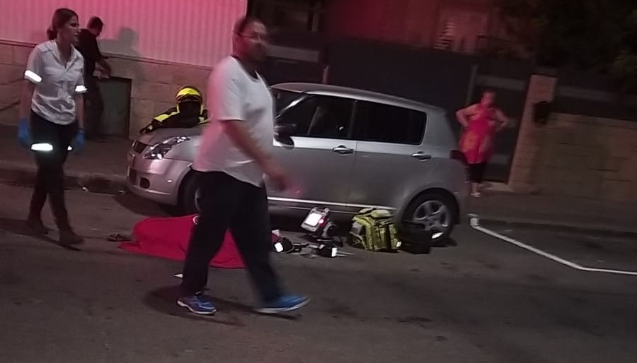 مصرع سيدة اثر تعرضها لحادث دهس في الرملة 