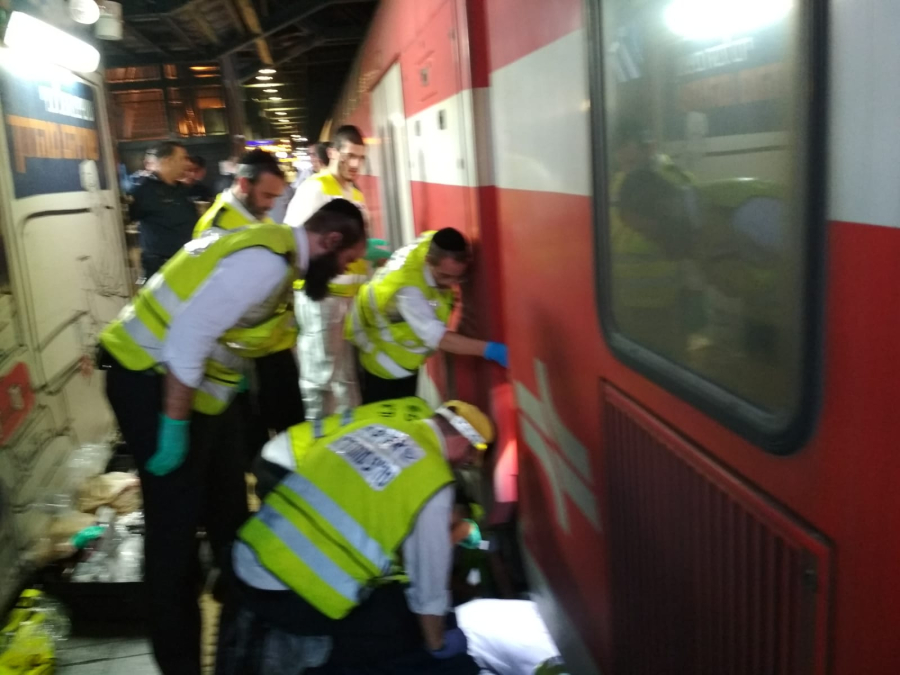 مصرع شخص "60 عاماً" دهسه القطار بين اللد والرملة 