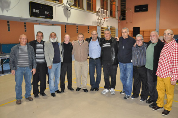 شاهد: لقاء تاريخي يجمع لاعبي وإداريي فريق اتحاد شباب يافا