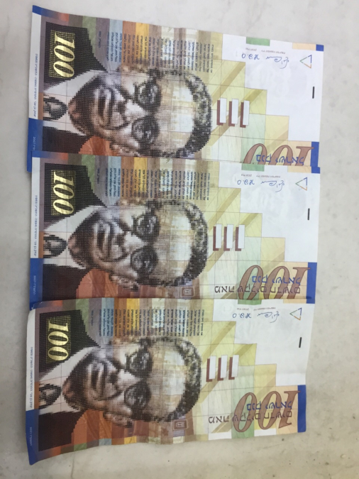 تحذير :أموال مزيفة من فئة ال 100 شيكل تغزو السوق في يافا وضواحيها