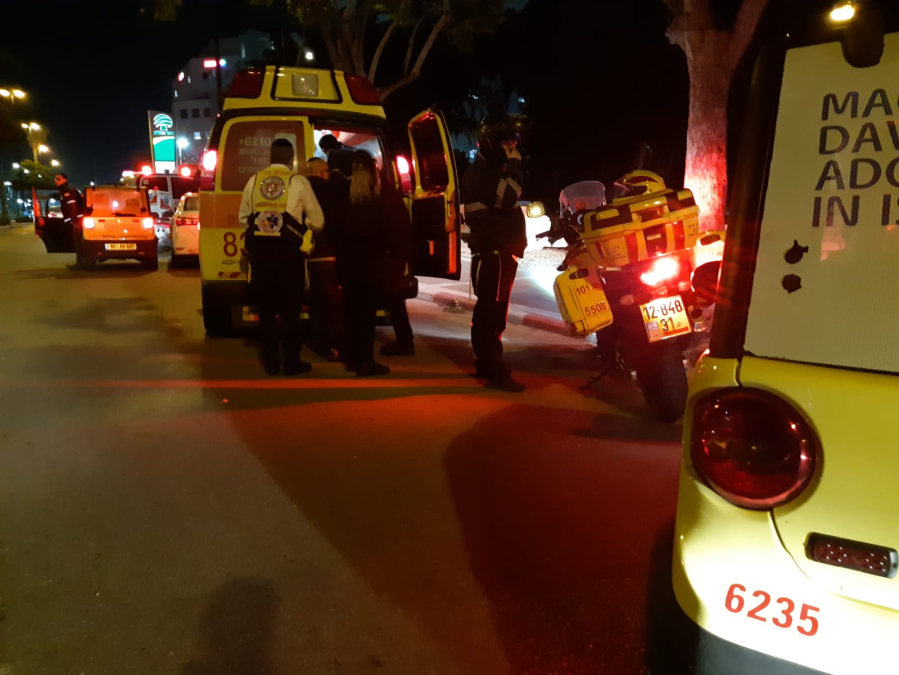  اللد: إصابة خطرة لعابر سبيل بحادث دهس 