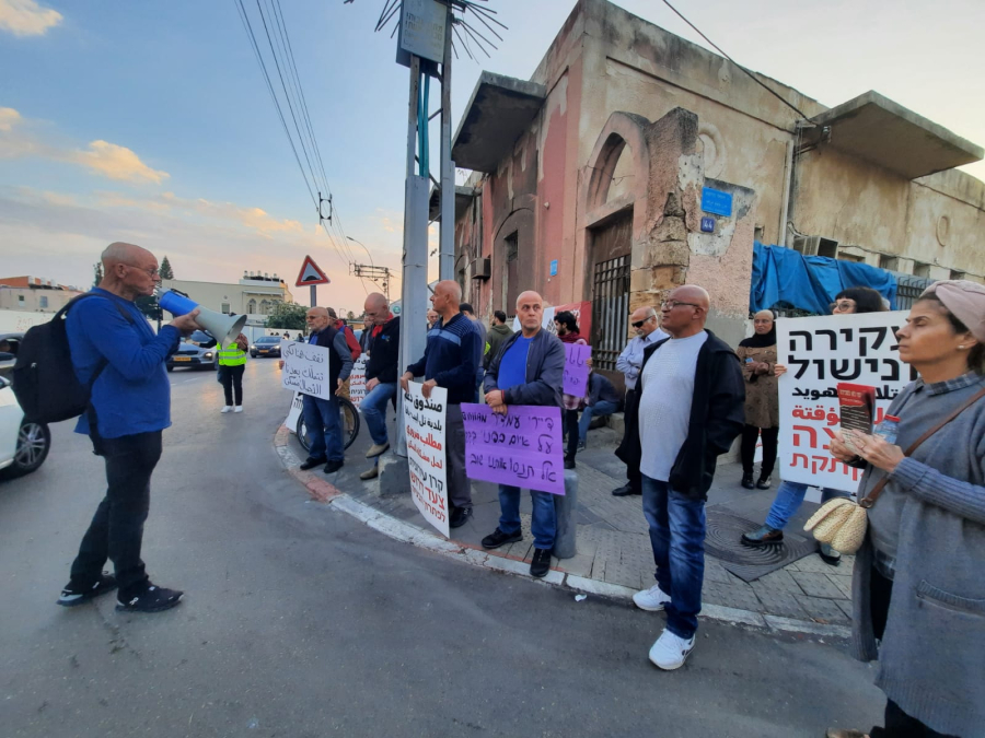 استمرار الوقفات الأسبوعية ضد سياسة التهجير والتهويد في يافا