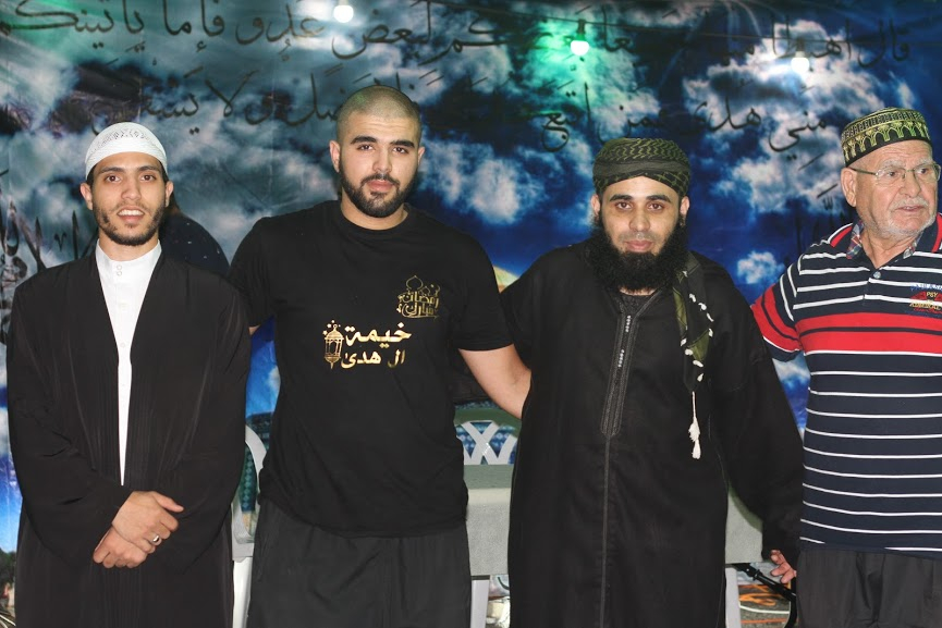  بالصور: خيمة الهدى الدعوية بيافا تستضيف الشيخ بلال مواسي 