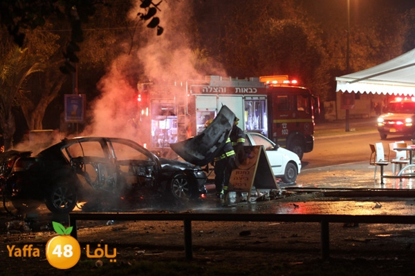 حصاد أحداث يافا الدامية: قتيلان في 3 عمليات طعن وانفجار سيارة وتبادل لإطلاق النار