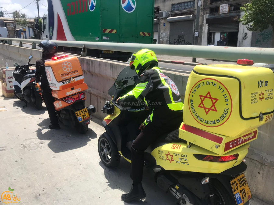   يافا: اصابة متوسطة لعامل اثر سقوط بوابة حديدية