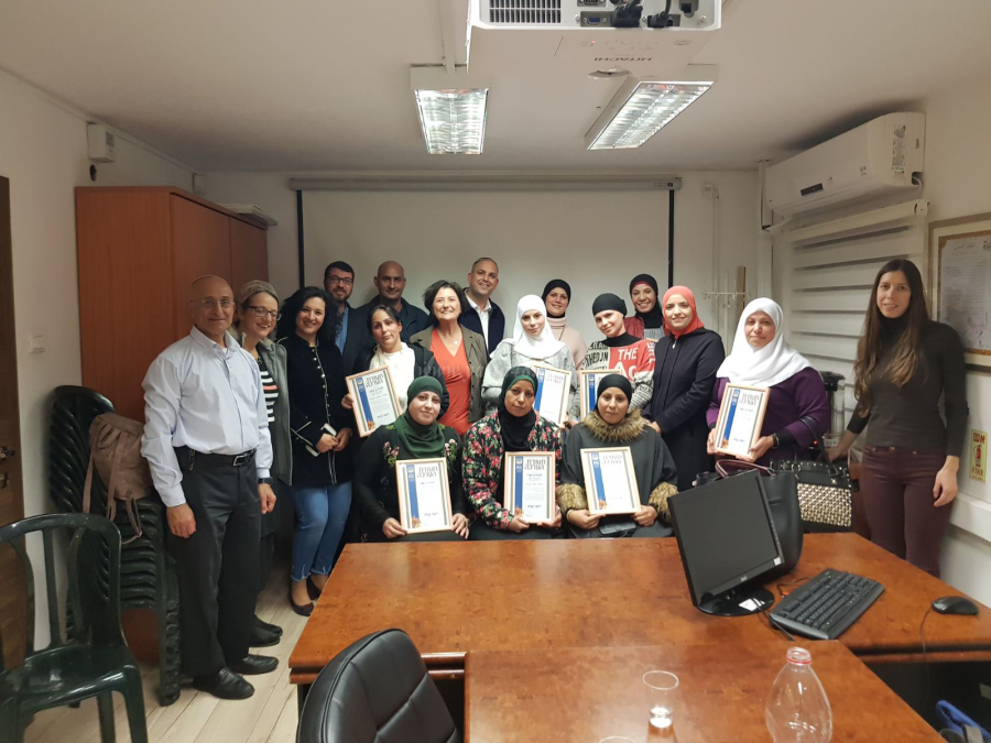 صور: تكريم مديرات الروضات العربية السبعة في مدينة اللد 