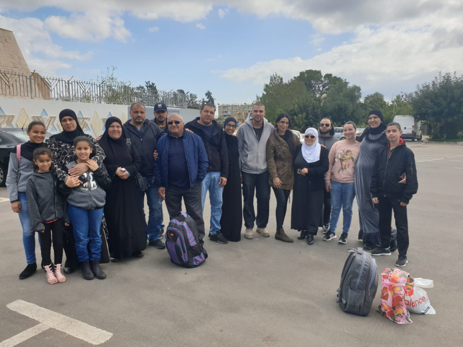  اللد: فوج جديد من معتمري "الجو" يغادر للديار الحجازية لأداء عمرة الربيع