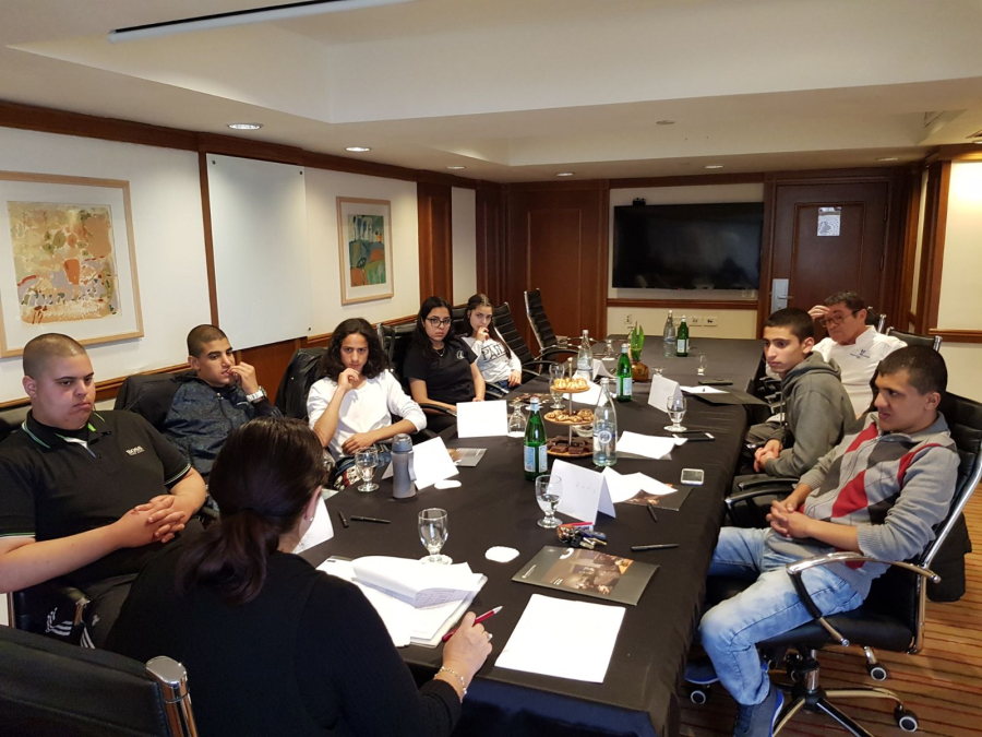 المدرسه التكنولوجيه العربيه يافا تعقد اتفاقاً مع فندق ديفيد "إنتركونتيننتال تل أبيب"