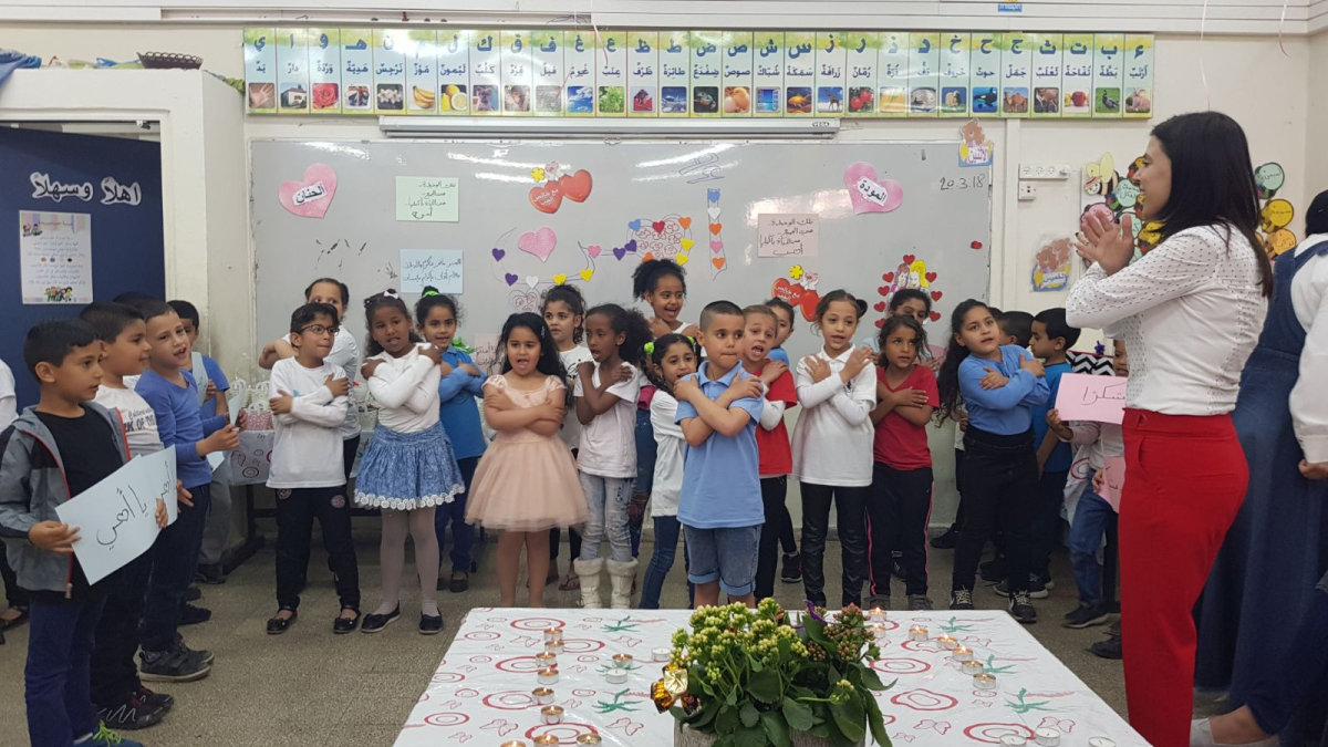 اللد : مدرسة الرازي الابتدائية تحتفل بيوم الام