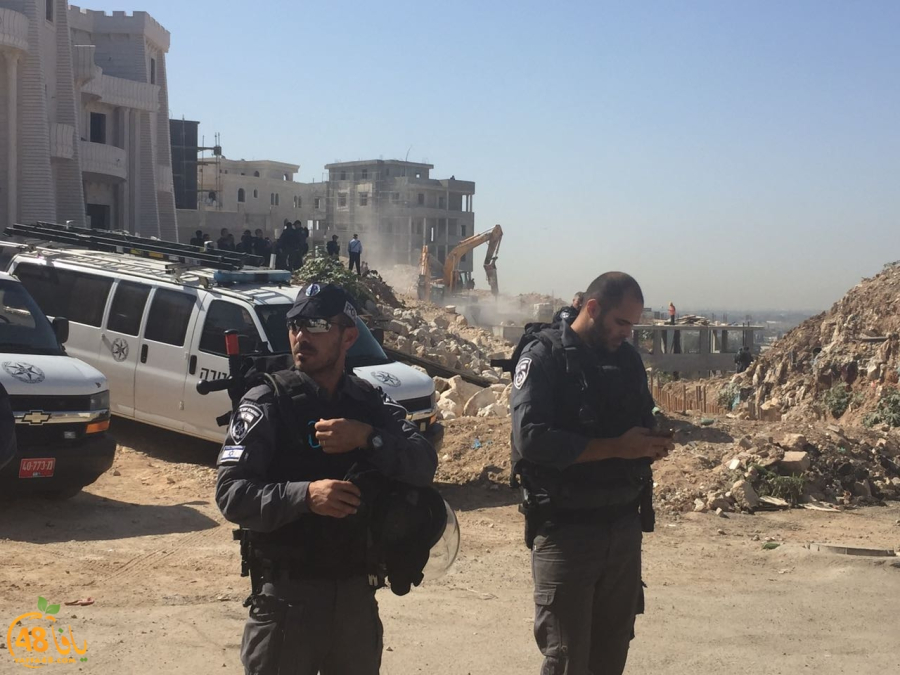 هدم منزل قيد الانشاء في كفر قاسم