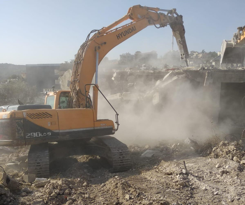 فيديو: هدم منزل جهاد مصري في كفر قرع