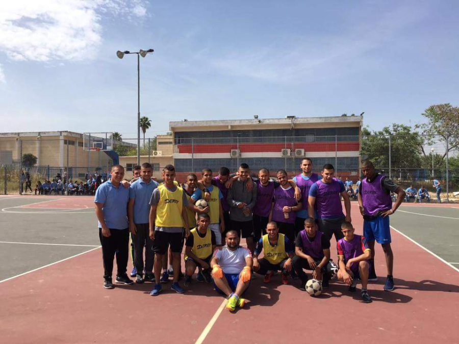 فعاليات رياضية في مدرسة اورط الثانوية بمدينة الرملة 
