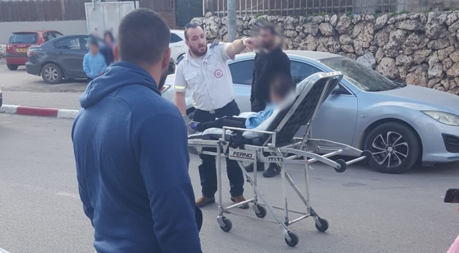   اللد: إصابة طفيفة بحادث دهس لطفلة في اللد 