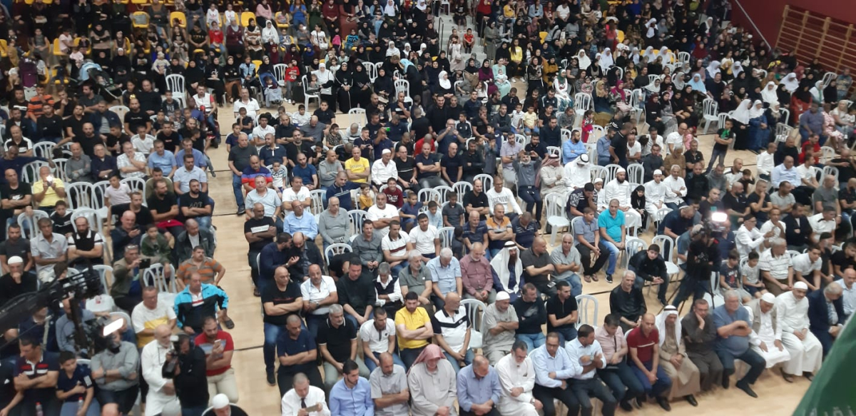  بالصور: جموع غفيرة تُشارك في مهرجان "مولد النور" بيافا