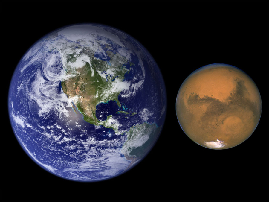 المريخ بأقرب نقطة للأرض أواخر الشهر الحالي