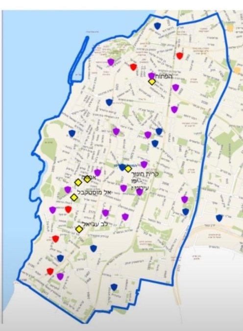 يافا :إليكم بعض الملاجئ التي افتتحت مؤخرا في المؤسسات التعليمية في يافا
