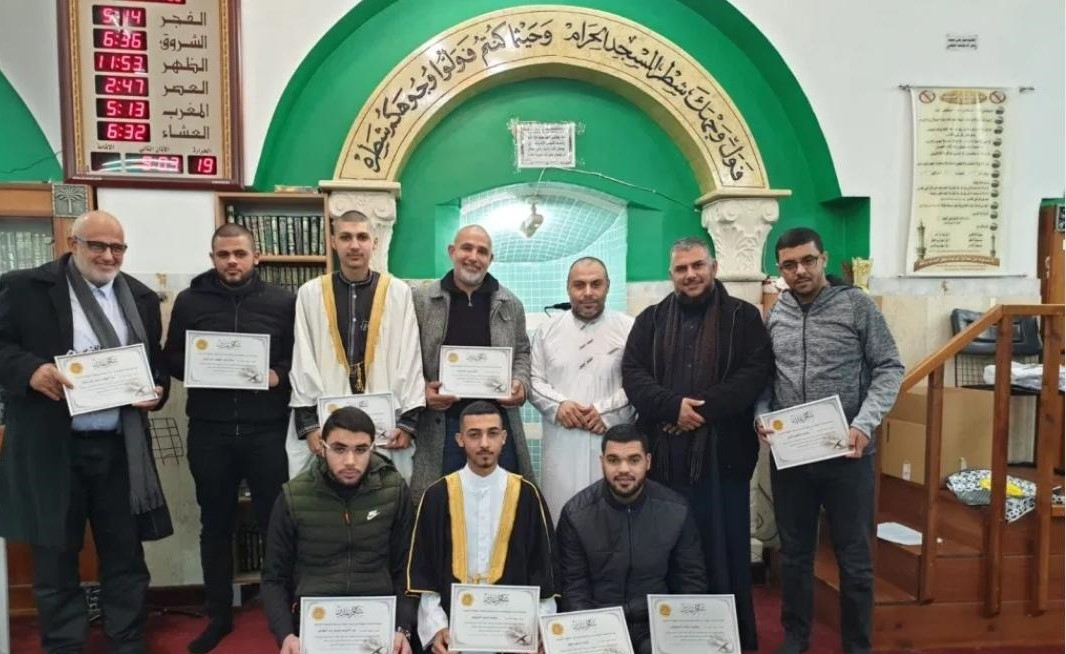 الرملة: حفل تكريمي للمجازين في تلاوة القرآن بمسجد الزيتونة