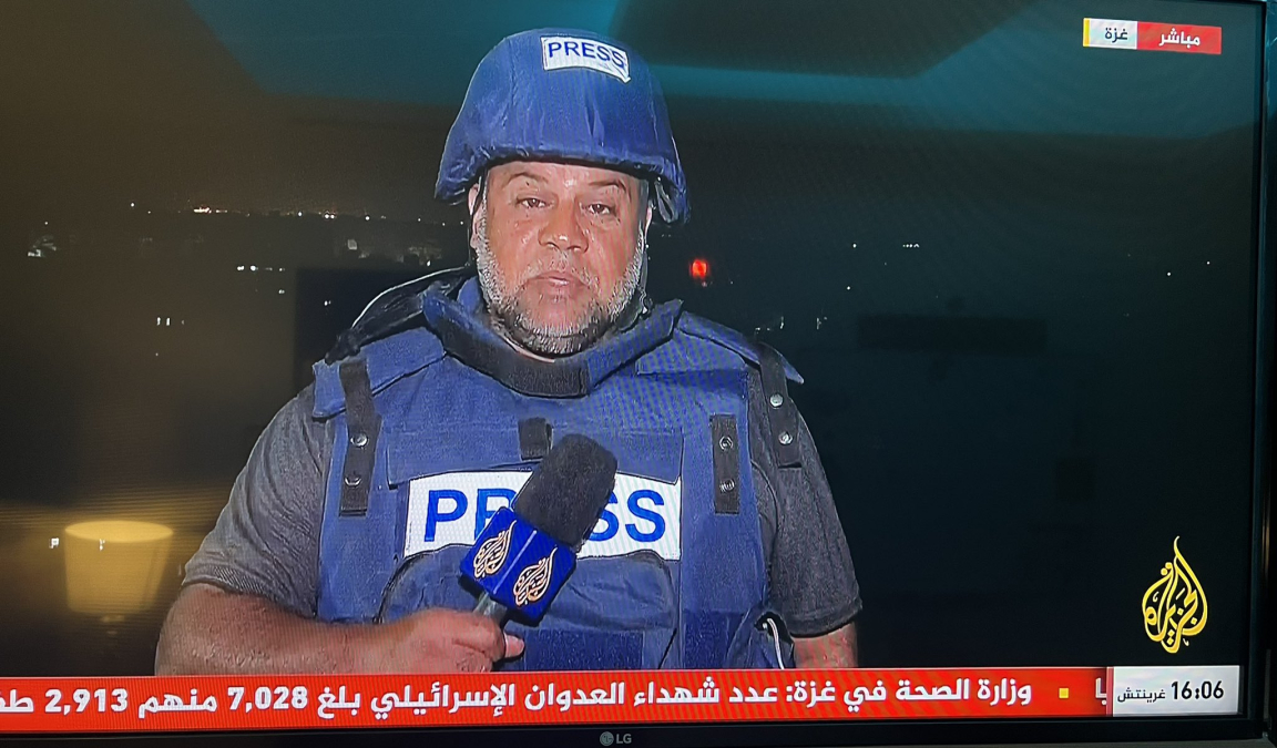 مجلة بلجيكية وائل الدحدوح الشخصية الصحفية لعام 2023