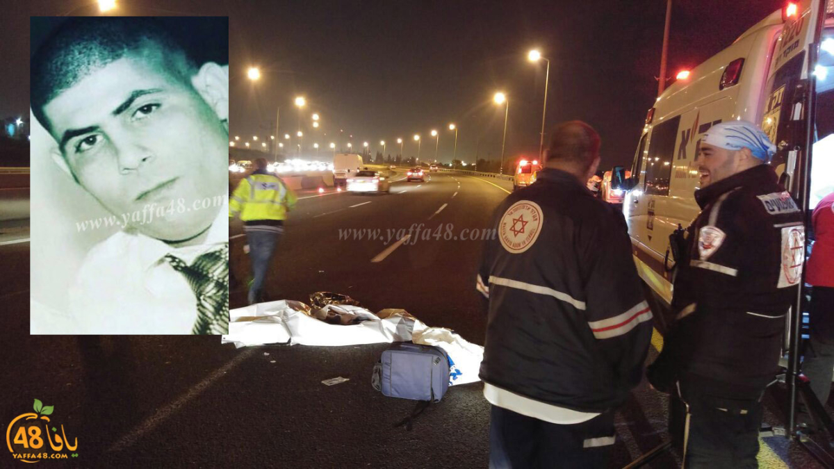 اللد: مصرع الشاب كايد محمود ابو رزق بحادث دهس قرب المطار ليلة أمس 