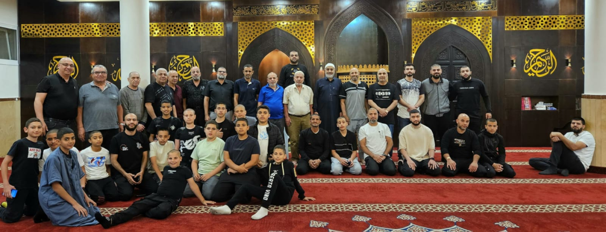 يافا: بالصور الشيخ رائد بدير يحل ضيفًا على مجالس الإيمان في مسجد العجمي