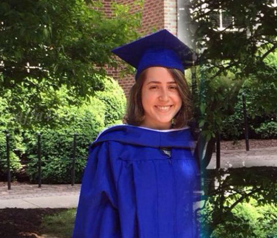 اليافية سندي خميس أبو العدس تحصل على لقب "الماجستير" من جامعة ديلوار في امريكا