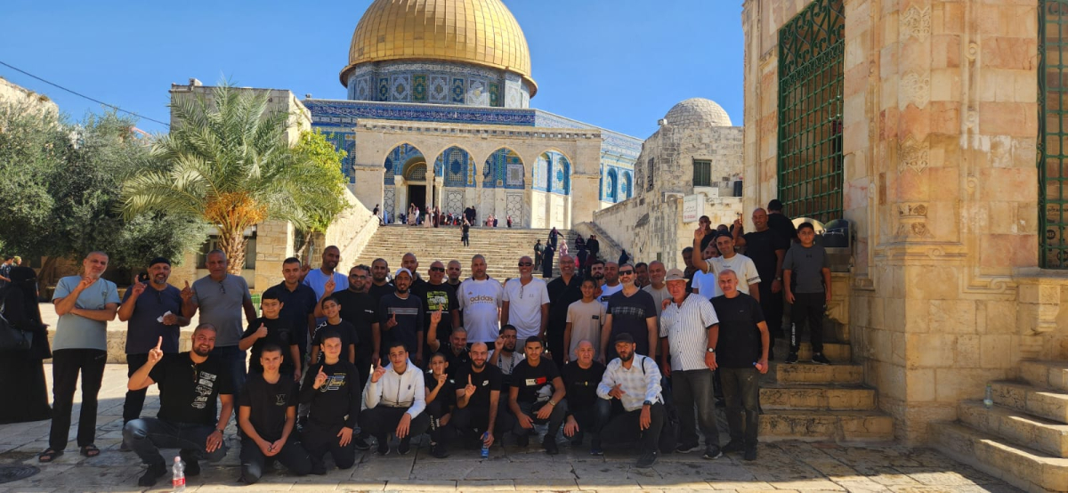 يافا: عشرات المشاركين في رحلة إرشادية إلى المسجد الأقصى
