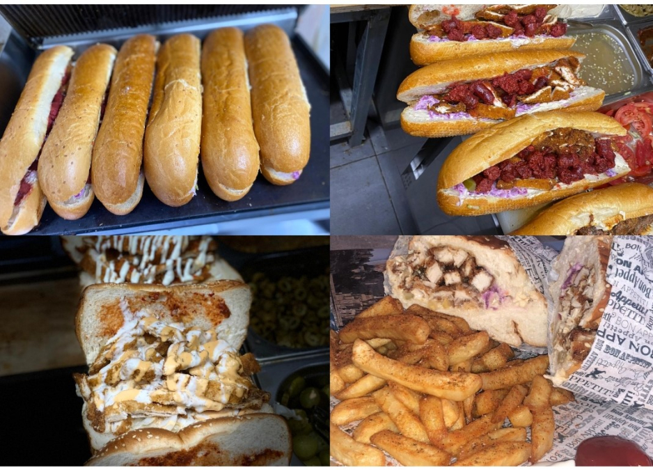  5 باجيت شنيتسل بـ100 شيكل فقط - أسعار مجنونة لدى مطعم "حمص يافا"