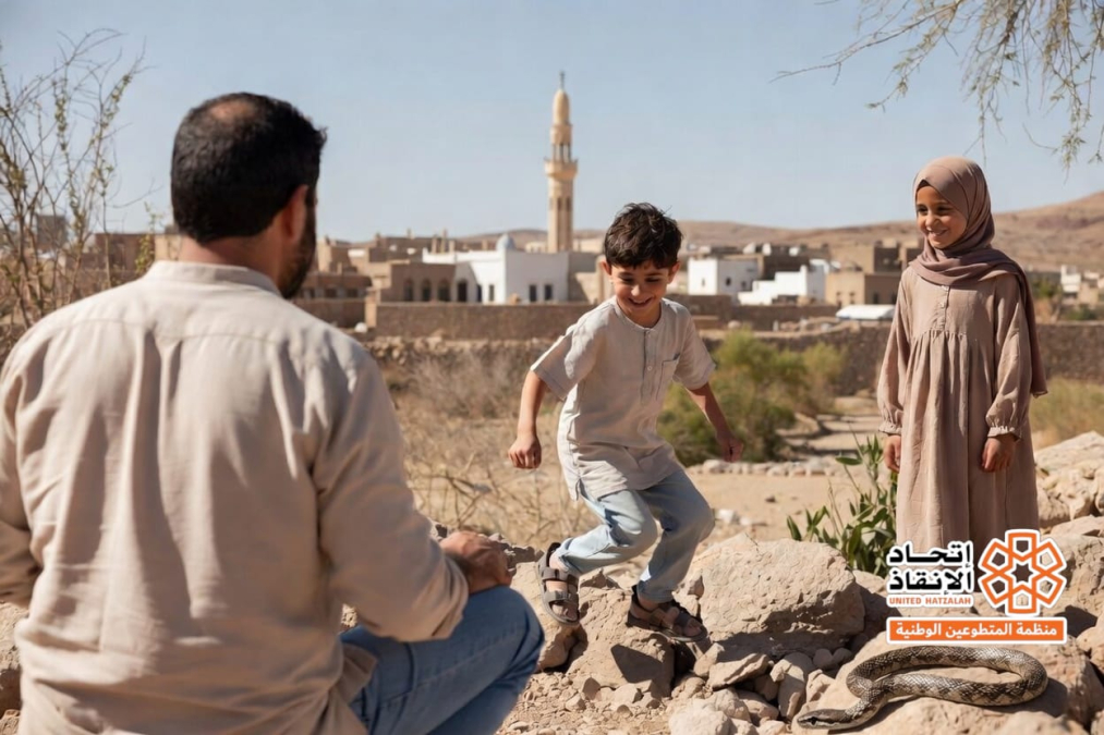 اتحاد الإنقاذ يحذر من خطر الأفاعي السامة مع ارتفاع درجات...