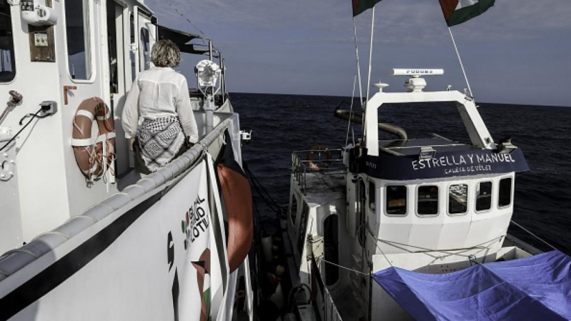 إيطاليا تدعم أسطول الصمود بسفينة حربية بعد تعرّضه لهجمات إسرائيلية