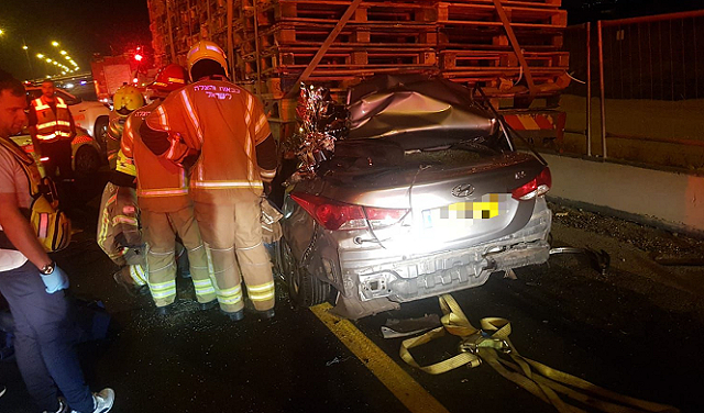 مصرع شاب في حادث طرق على شارع 6 قرب باقة الغربية